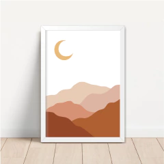 Imagem do KIT 3 QUADROS BOHO TERRACOTA