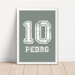 KIT 3 QUADROS FUTEBOL VINTAGE - loja online