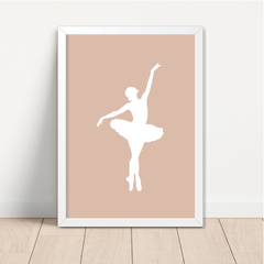 KIT 3 QUADROS BALÉ BAILARINA - loja online