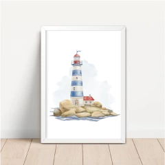 KIT 3 QUADROS MARINHEIRO LEONARDO