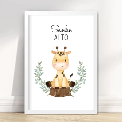 Imagem do KIT 6 QUADROS SAFARI BABY AQUARELA