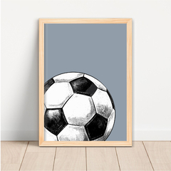 KIT 3 QUADROS FUTEBOL VINTAGE
