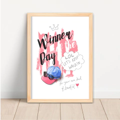 Imagem do KIT 3 QUADROS GAROTA BONITA