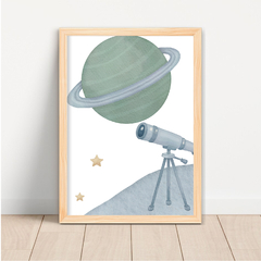 KIT 3 QUADROS GALÁXIA ASTRONAUTA NA LUA na internet