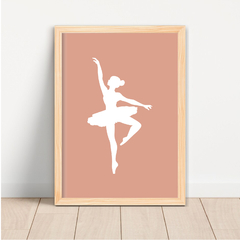 KIT 3 QUADROS BALÉ BAILARINA