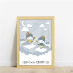 QUADRO DOIS IRMÃOS GÊMEOS - comprar online