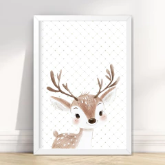 KIT 6 QUADROS ANIMAIS FOFOS DA FLORESTA na internet