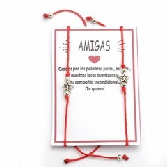 Pulsera amigas estrellas