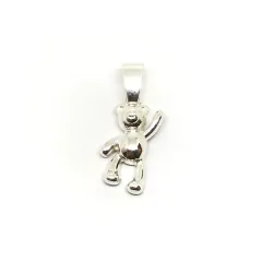 Dije de osito plata lisa