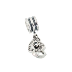 Charm doble corazón