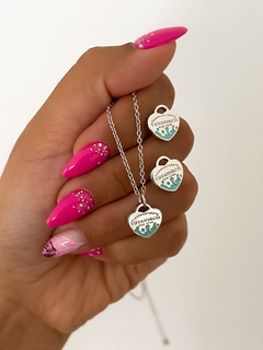 Conjunto de Cadena, dije y aros - tienda online
