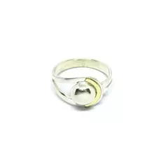 Anillo media bola