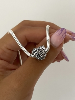Charm corazón con besos