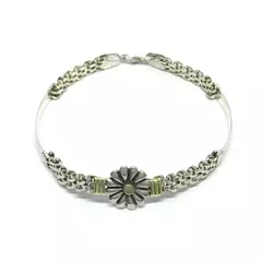 Pulsera chapas y payason con dije