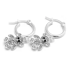 Argollas 1,5 con oso gummy (par)