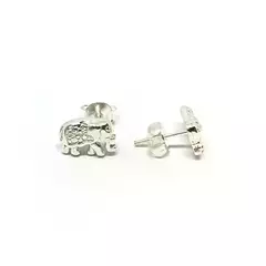 Aros elefante con piedras (par)