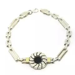 Pulsera con piedra onix o nacar - comprar online