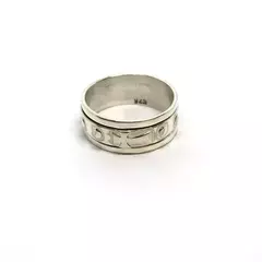 Anillo giratorio del rosario vasco