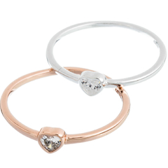 Anillo mini corazoncito - Estilo Joyas Manu