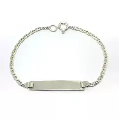 Pulsera de nene/a eslabon chato
