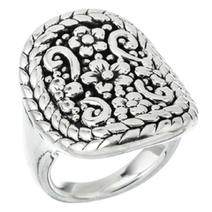 Anillo inflado flores - comprar online