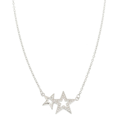 Collar doble estrellas