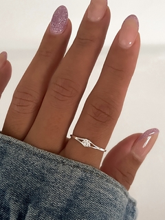 Anillo mini flor