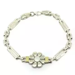 Pulsera margarita con piedra - comprar online