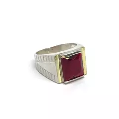 Anillo piedra cubic