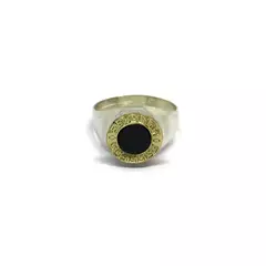 Anillo con nácar u onix - comprar online