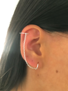 Cuff Bali con argolla mini (unidad)