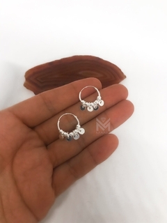 Argollas coins small (par) - comprar online