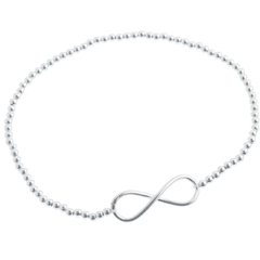 Pulsera elástizada con infinito