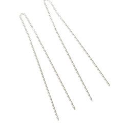 Aros cadenas Torzadas (par)