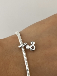 Charm Mickey con cubic - comprar online