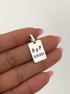 Dije rectangular - comprar online