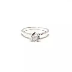 Anillo solitario con una piedra