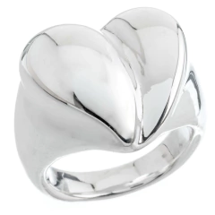 Anillo inflado corazón