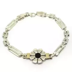 Pulsera margarita con piedra