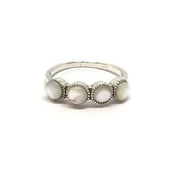 Anillo con nacar