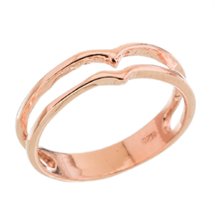 Anillo rose doble