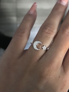 Anillo luna y Estrella