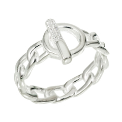 Anillo tipo cadena - comprar online