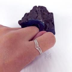 Anillo triple V - comprar online