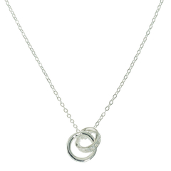 Collar doble circulo