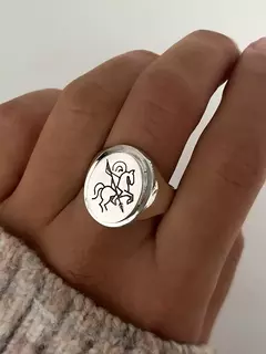 Anillo sello mediano