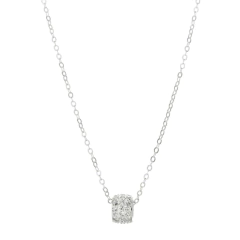 Collar dona con piedras