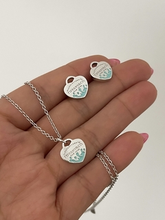 Conjunto de Cadena, dije y aros en internet