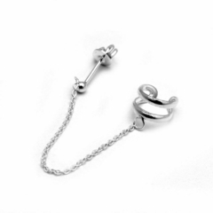 Aro bolita con cuff doble (unidad)