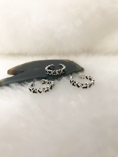 Midi corazones calados - comprar online